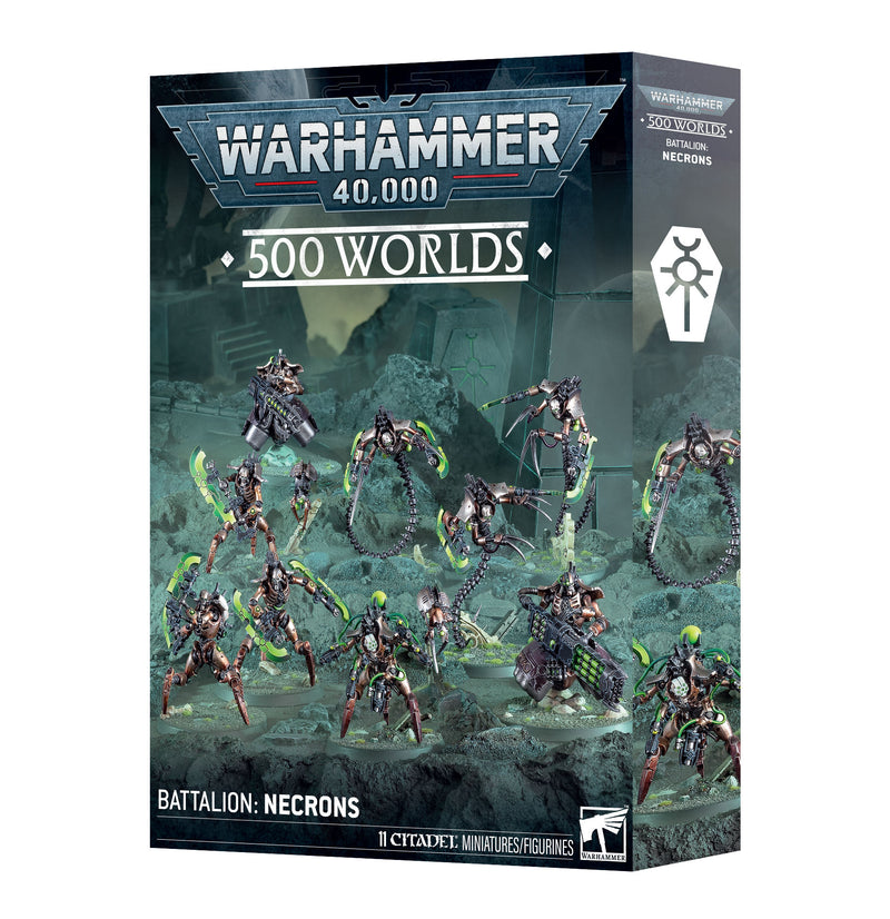 500 Worlds Battalion: Necrons Preorder (Available 01/24)