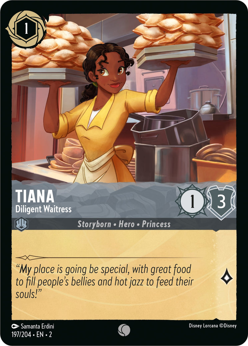 Tiana - Diligent Waitress (197/204) [Rise of the Floodborn]