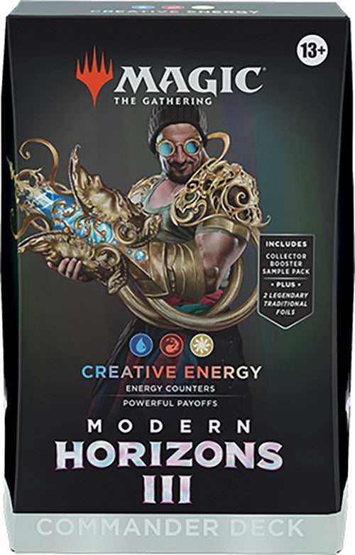 Modern Horizons 3 Preorder - Commander Deck (Creative Energy) (Available 06/07)