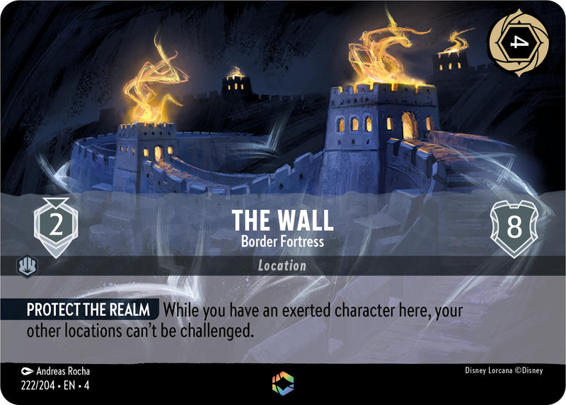 The Wall - Border Fortress (Enchanted) (222/204) [Ursula's Return]
