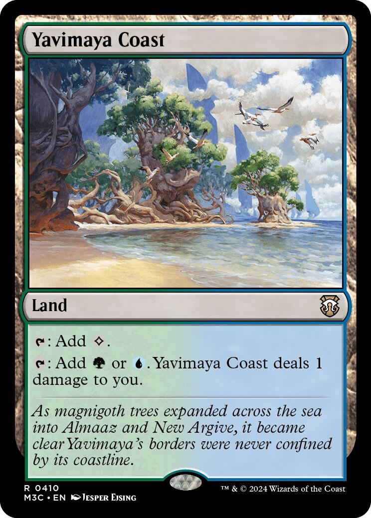 Yavimaya Coast [Modern Horizons 3 Commander]