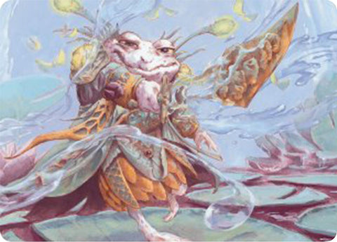 Glarb, Calamity's Augur Art Card [Bloomburrow Art Series]