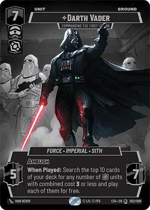 Darth Vader - Commanding the First Legion (002/006) (2024 Convention Exclusive) (002/006) [Miscellaneous]