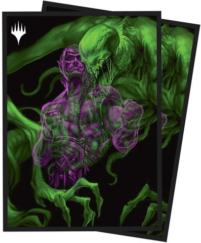 Ultra PRO: Standard 100ct Sleeves - Duskmourn (Alt Art Key Character Mythic 2 - Tyvar, the Pummeler - Double Exposure Alt)