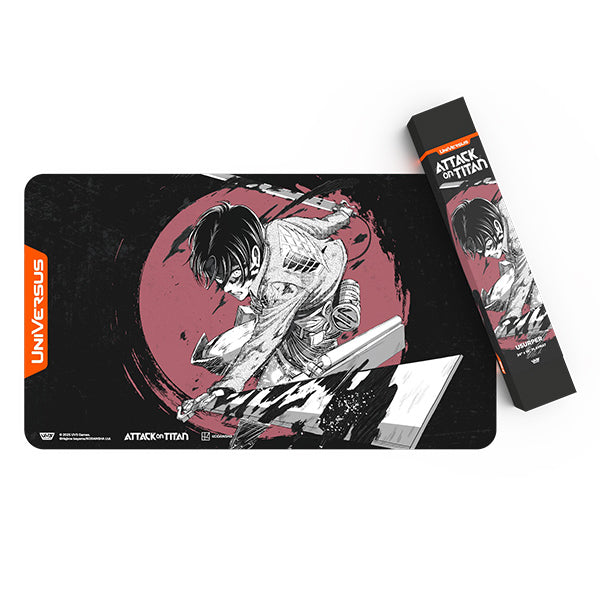 UniVersus CCG: Attack on Titan Apocalypse- Usurper (Erin Yeager) Playmat