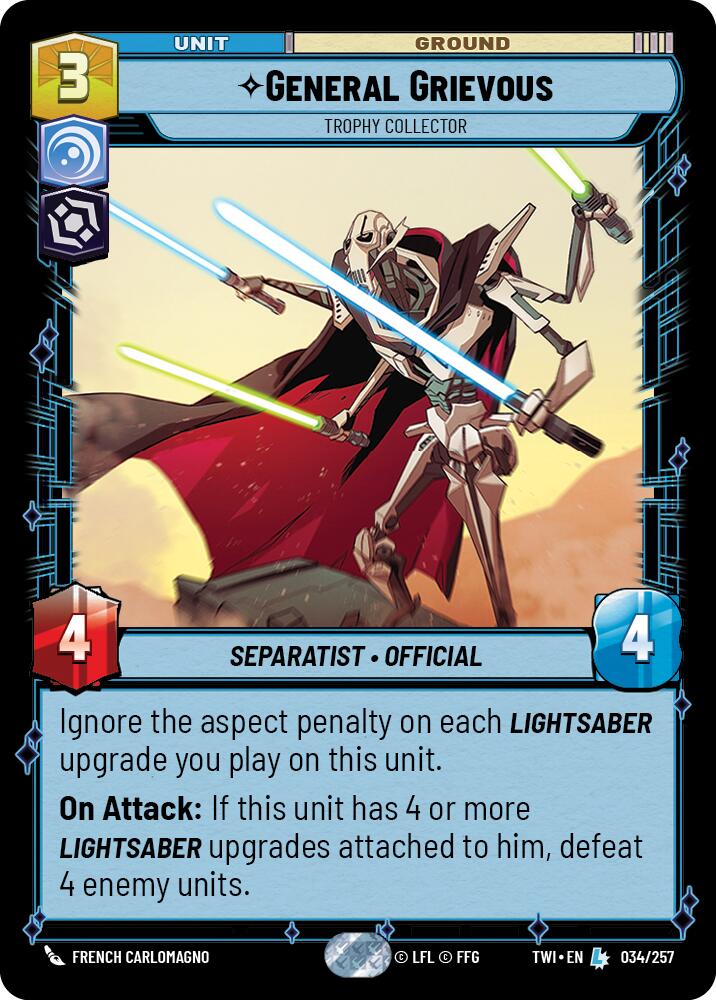 General Grievous - Trophy Collector (034/257) (034/257) [Twilight of the Republic]