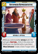 Outspoken Representative (043/257) (043/257) [Twilight of the Republic]