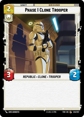 Phase I Clone Trooper (241/257) (241/257) [Twilight of the Republic]