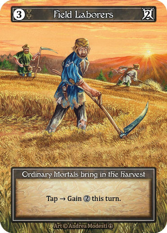 Field Laborers (Foil)