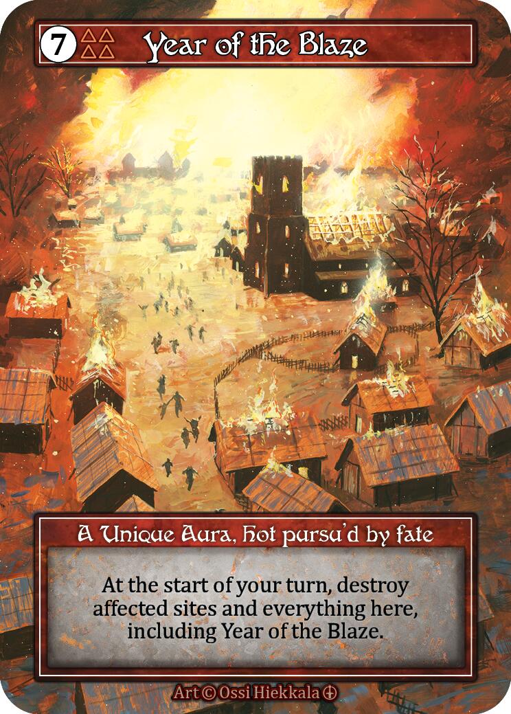 Year of the Blaze (Foil)