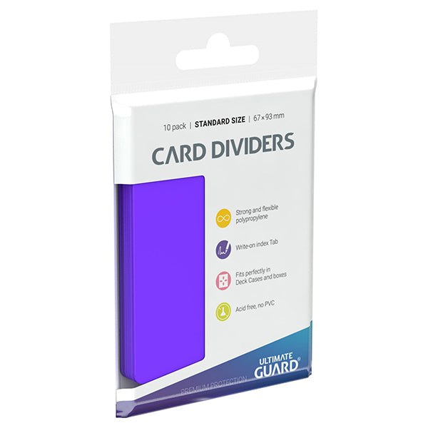 Card Dividers - Purple