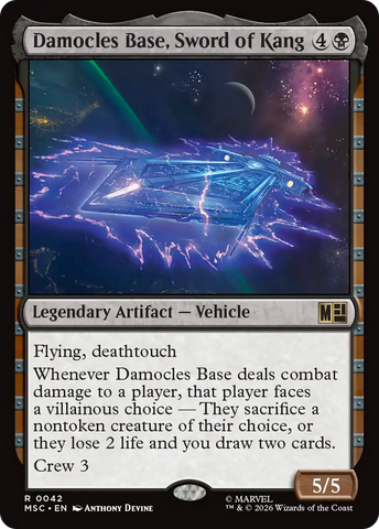 Damocles Base, Sword of Kang [Marvel Super Heroes Commander]