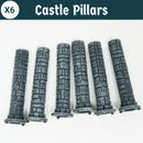 Epochscapes - Castle Pillar - Pack of 6 (Not Painted)
