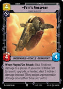 Fett's Firespray - Feared Silhouette (240/262) (240/257) [Jump to Lightspeed]