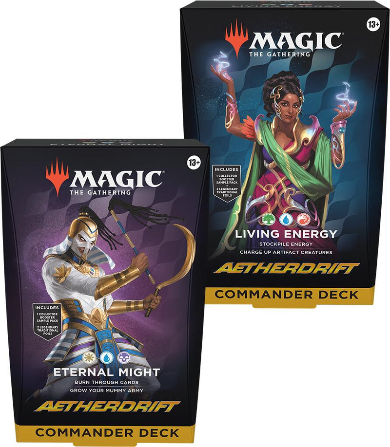 Aetherdrift Preorder - Both Commander Decks! [Set of 2] (Available 02/07)