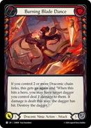Burning Blade Dance (Red) [CIN009] (The Hunted Cindra Blitz Deck)
