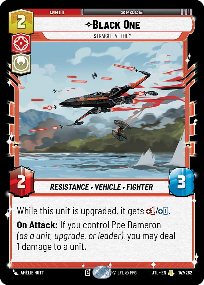 Black One - Straight At Them (147/262) (147/257) [Jump to Lightspeed]