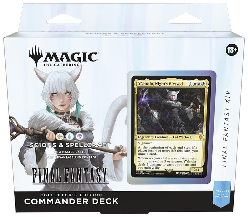 Magic: The Gathering FINAL FANTASY Preorder - Commander Deck: Collector's Edition Scions & Spellcraft FINAL FANTASY XIV (Available 06/06)