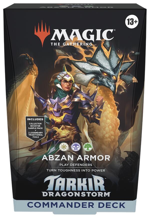 Tarkir: Dragonstorm Preorder - Commander Deck: Abzan Armor (Available 04/04)