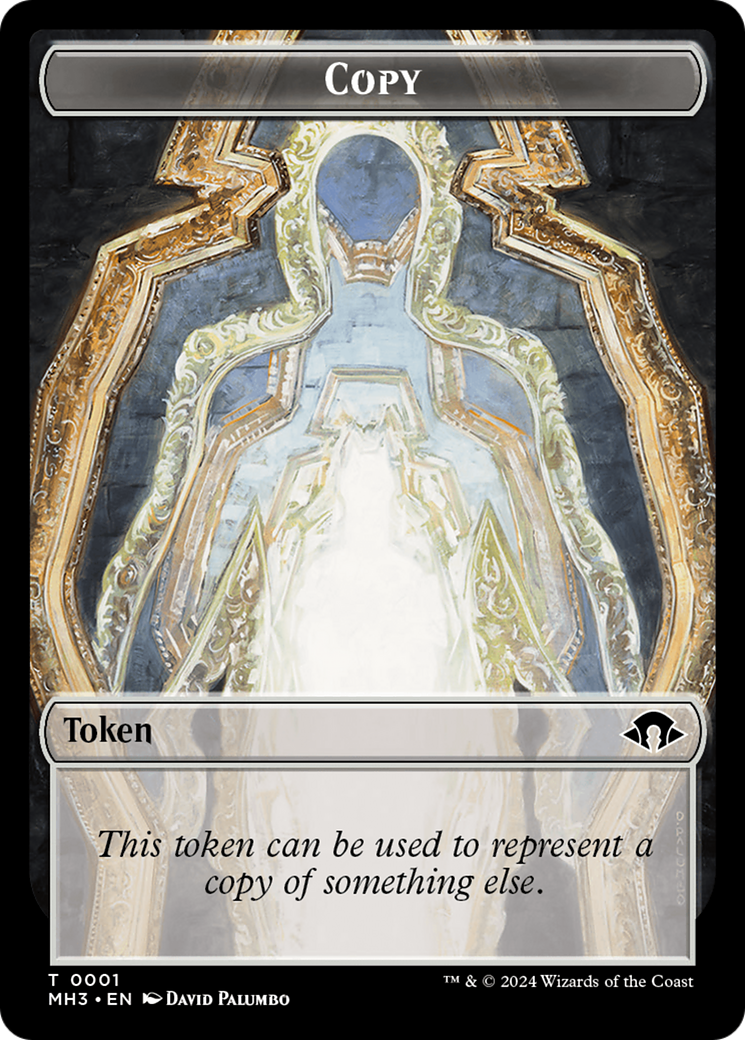 Copy // Energy Reserve Double-Sided Token [Modern Horizons 3 Tokens]