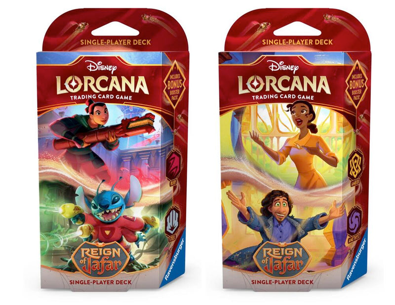 *PREORDER* Reign of Jafar Starter Deck Bundle (Set of 2) (Available 05/30)