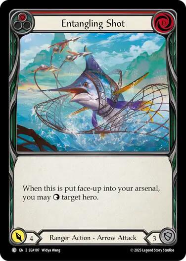 Entangling Shot [SEA107] (High Seas)  Rainbow Foil