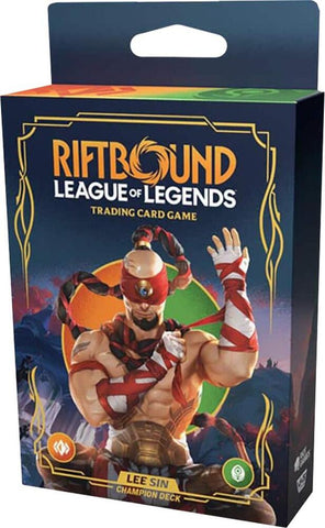 *LIMIT 1* Riftbound: Origins Preorder - Lee Sin Champion Deck - In-Store Pick Up Only (Available 10/31)