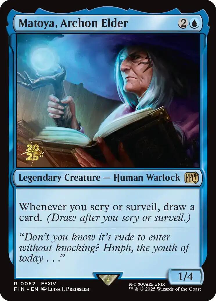 Matoya, Archon Elder [FINAL FANTASY Prerelease Promo]