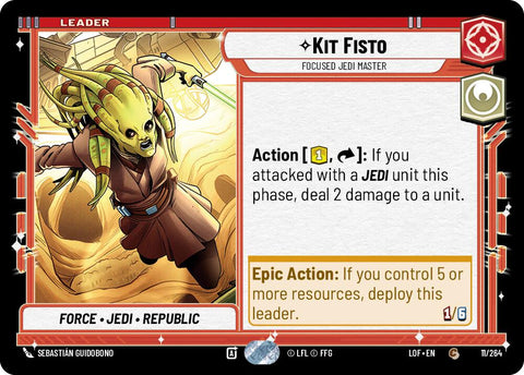 Kit Fisto - Focused Jedi Master (011/264) (011/264) [Legends of the Force]