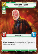 Lor San Tekka - Secret Keeper (835) (Hyperspace Foil) (835) [Legends of the Force]