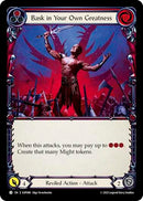 Bask in Your Own Greatness (Red) [SUP098] (Super Slam)  Rainbow Foil