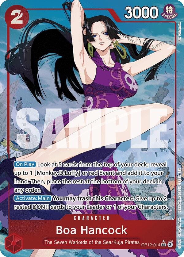 Boa Hancock (Alternate Art) [Legacy of the Master]