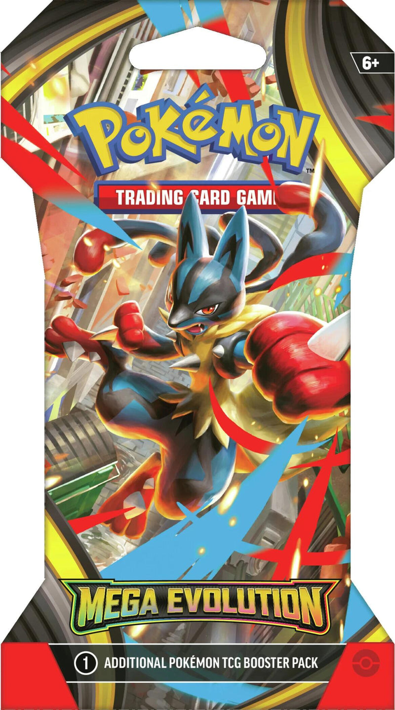 (Limit 6) Mega Evolution - Sleeved Booster Pack