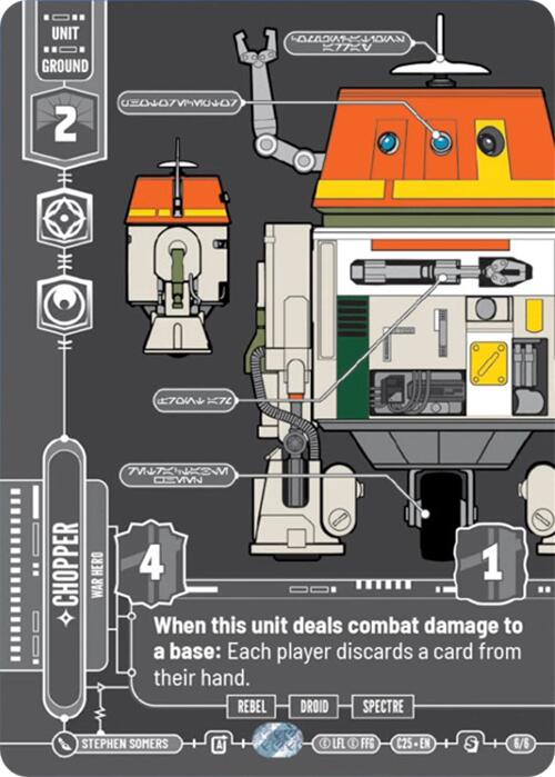 Chopper (6/6) - War Hero (6/6) [2025 Convention Exclusive]