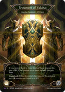 Testament of Valahai (Marvel Cold Foil) [MPG004] (Mastery Pack Guardian)  Cold Foil