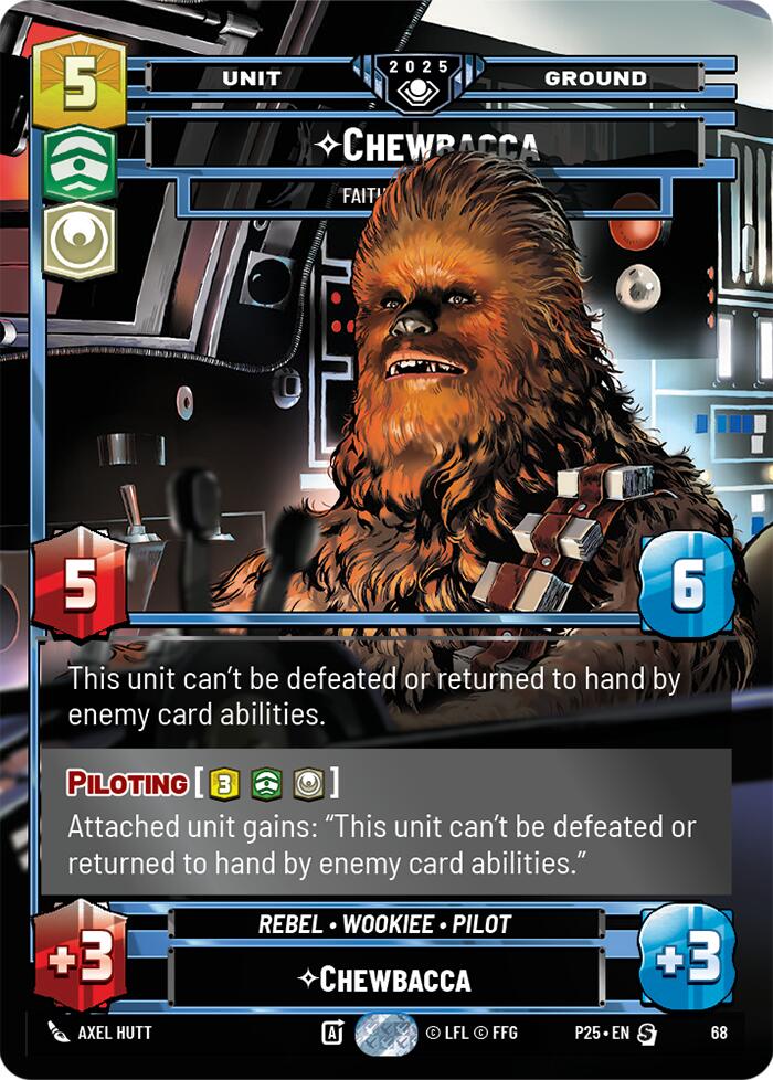 Chewbacca (68) - Faithful First Mate (68) [Organized Play Promos]