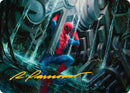 Strength of Will Art Card (Gold-Stamped Signature) [Marvel's Spider-Man Art Series]