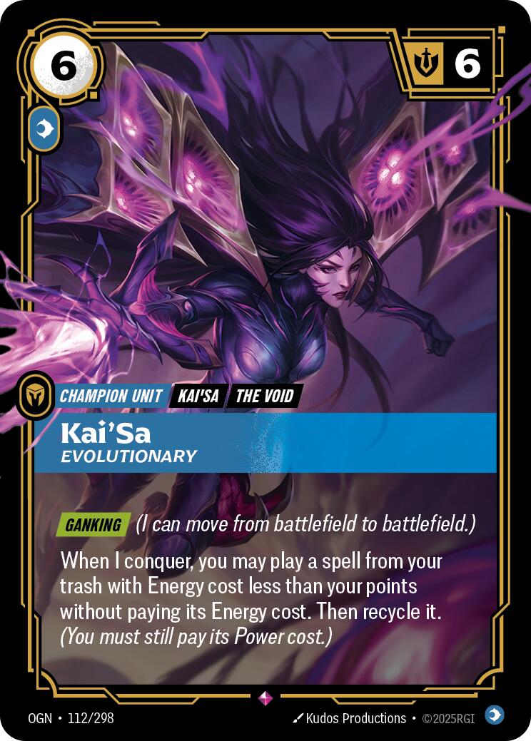 Kai'Sa, Evolutionary
