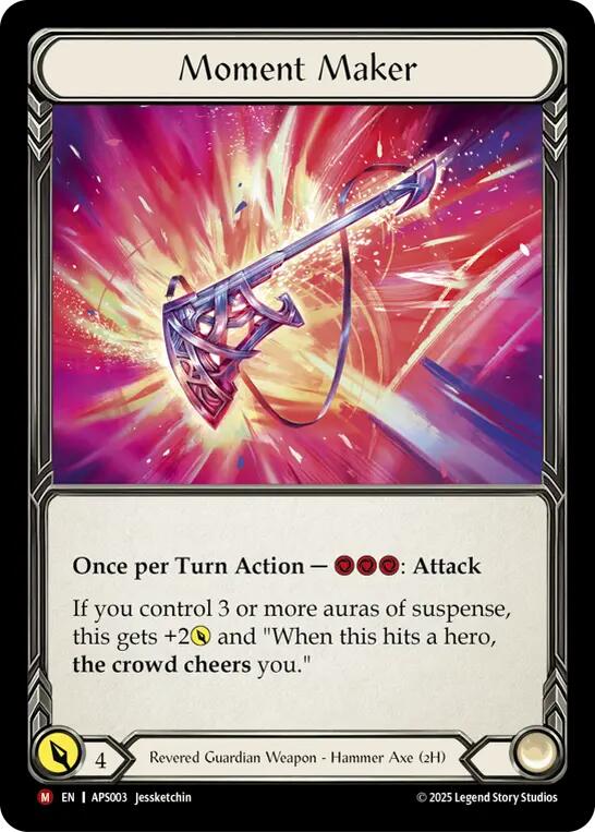 Moment Maker [APS003] (Armory Deck: Pleiades)  Rainbow Foil