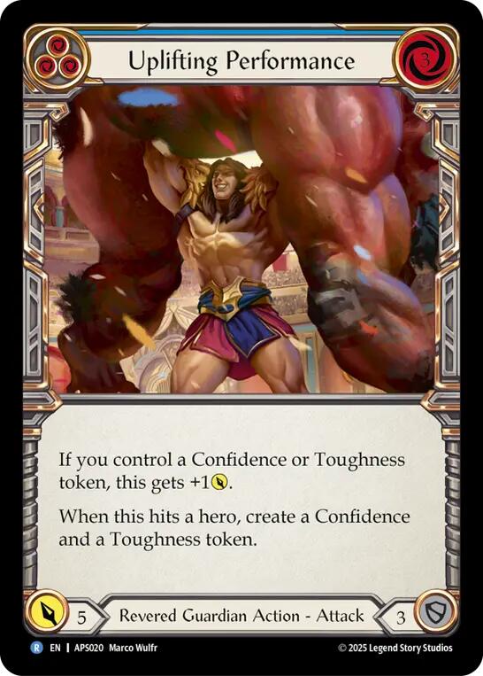 Uplifting Performance [APS020] (Armory Deck: Pleiades)