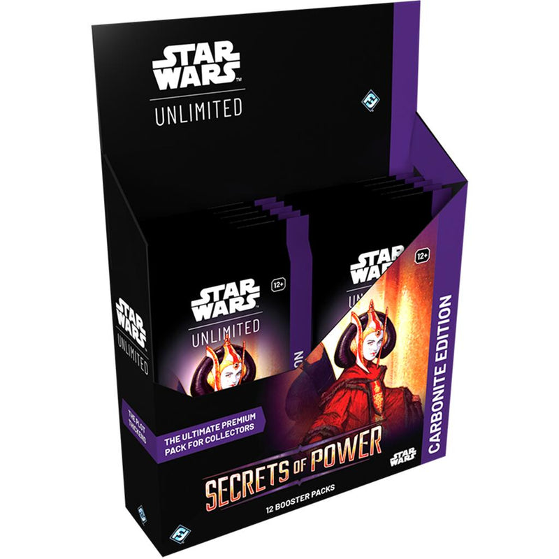 *Preorder* *Limit 1* *I.D. Required* Secrets of Power Carbonite Edition - Booster Display (Available 10/30)