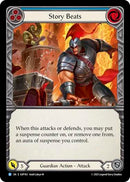 Story Beats (Blue) [SUP183] (Super Slam)  Rainbow Foil