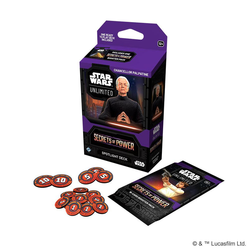 *Preorder* Secrets of Power - Spotlight Deck: Chancellor Palpatine (Available 10/30)