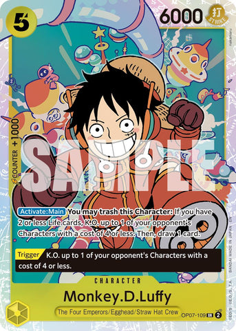 Monkey.D.Luffy (OP07-109) (Reprint) [Premium Booster -The Best- Vol. 2]