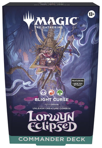 Lorwyn Eclipsed Preorder Commander Deck - Blight Curse (Available 1/16)