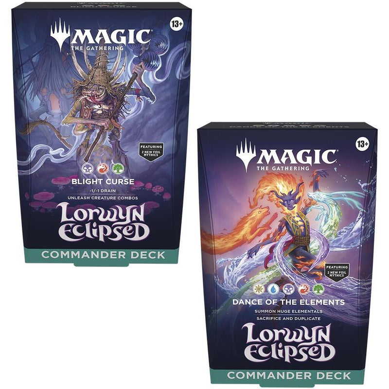 Lorwyn Eclipsed Preorder Commander Deck - BOTH DECKS (Available 1/16)