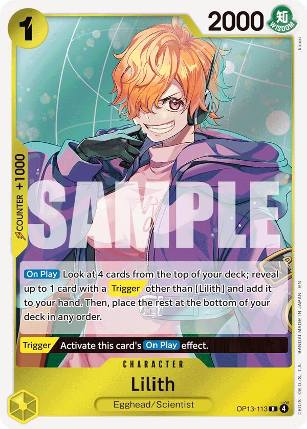 Lilith [Carrying On His Will]