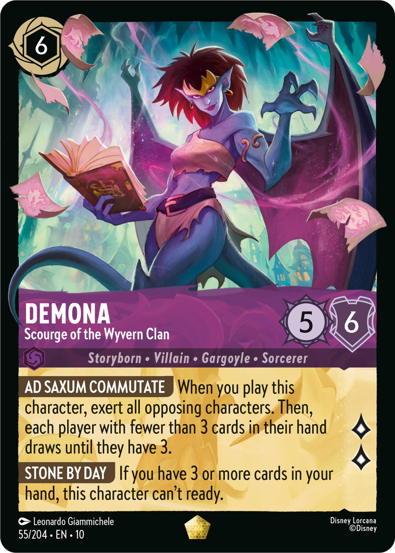 Demona - Scourge of the Wyvern Clan (55/204) [Whispers in the Well]