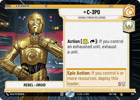 C-3PO - 3PO (279) - Human-Cyborg Relations (Hyperspace) (279) (279) [Secrets of Power]