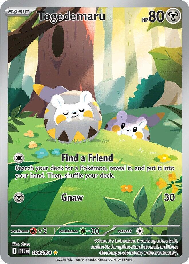 Togedemaru (104/094) [Mega Evolution: Phantasmal Flames]